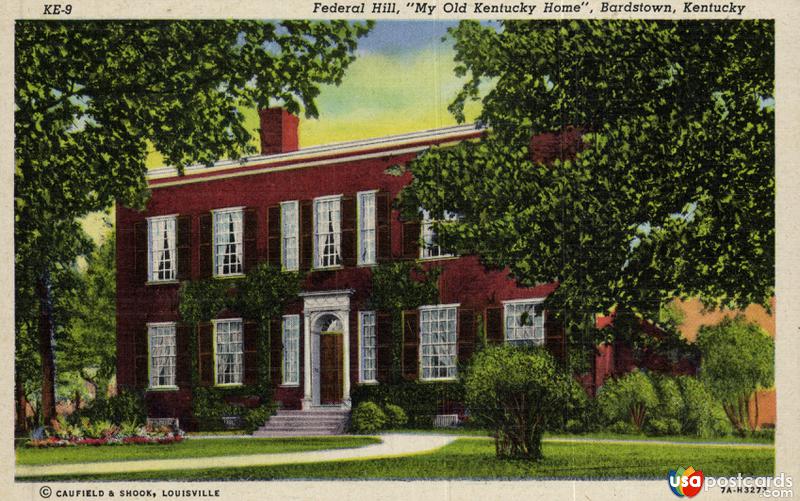 Pictures of Bardstown, Kentucky: Federal Hill, My Old Kentucky Home