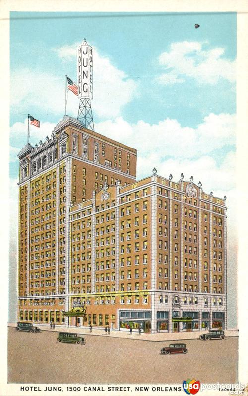 Pictures of New Orleans, Louisiana: Hotel Jung, 1500 Canal Street