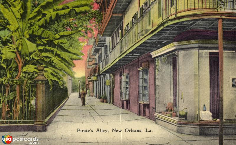 Pictures of New Orleans, Louisiana: Pirate´s Alley