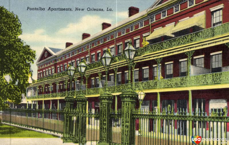 Pictures of New Orleans, Louisiana: Pontalba Apartments