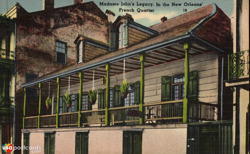 Pictures of New Orleans, Louisiana: Madame John´s Legacy