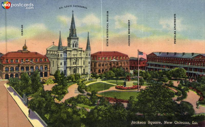 Pictures of New Orleans, Louisiana: Jackson Square