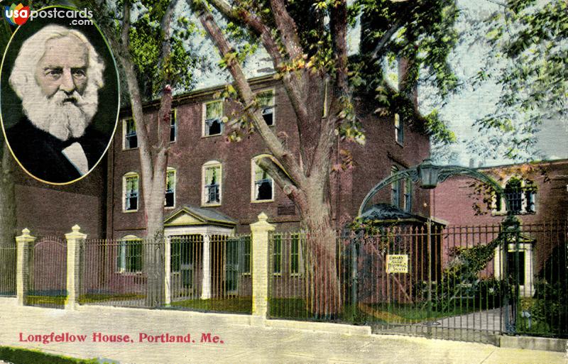 Pictures of Portland, Maine: Longfellow House