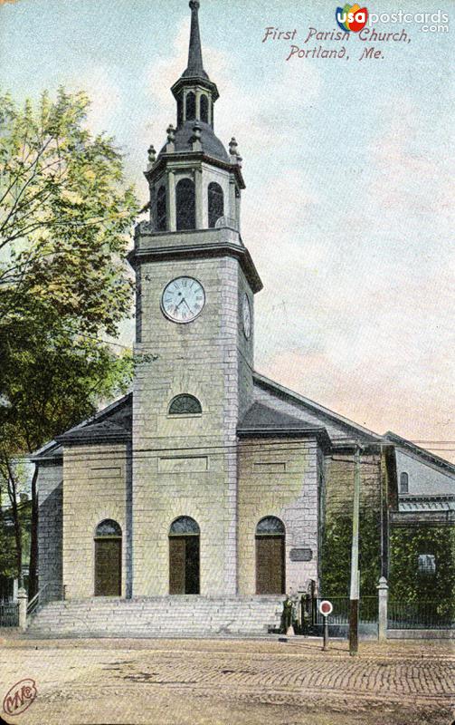 Pictures of Portland, Maine: First Parish Church