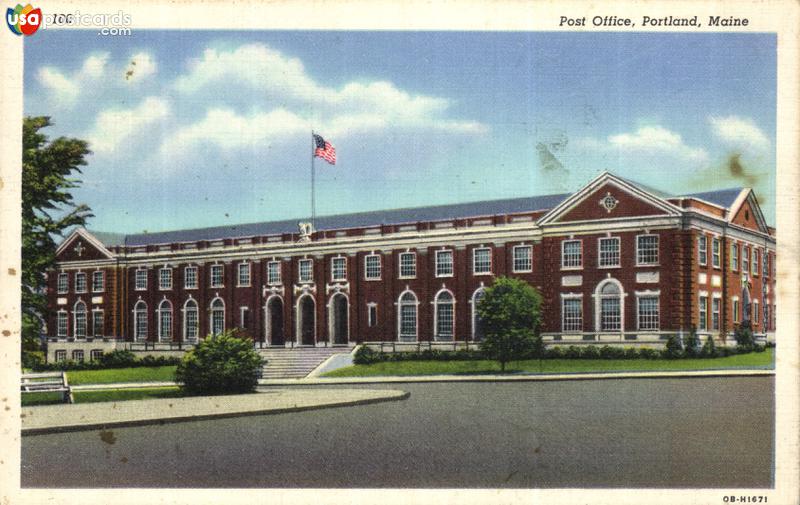 Pictures of Portland, Maine: Post Office