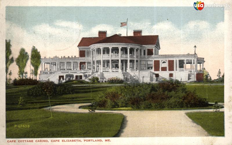 Pictures of Portland, Maine: Cape Cottage Casino, Cape Elizabeth