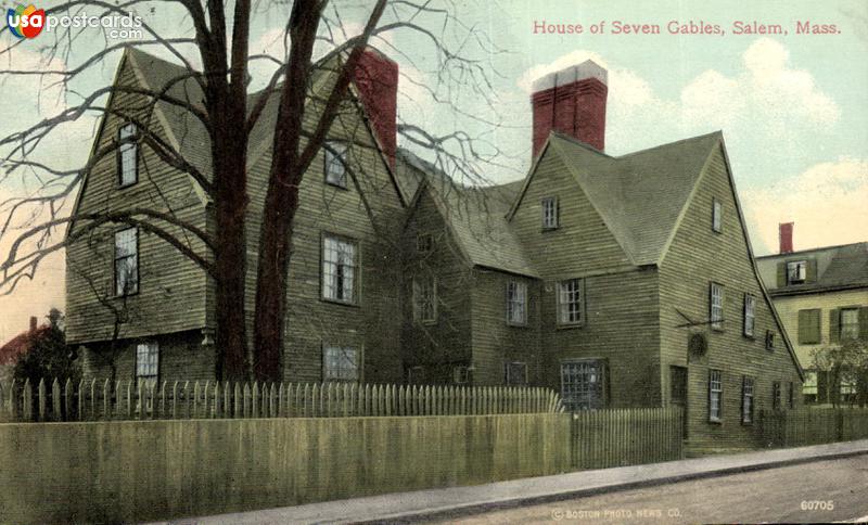 Pictures of Salem, Massachusetts: House of Seven Gables