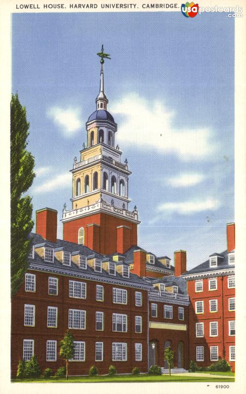 Pictures of Cambridge, Massachusetts: Lowell House, Harvard University