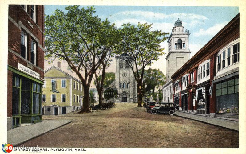 Pictures of Plymouth, Massachusetts: Market Square
