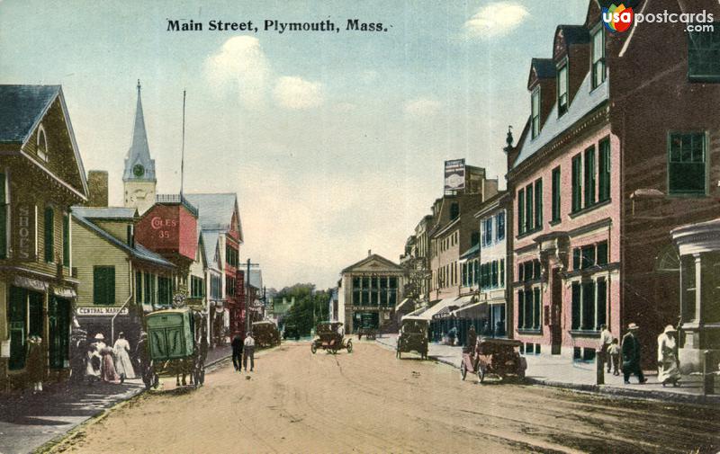 Pictures of Plymouth, Massachusetts: Main Street