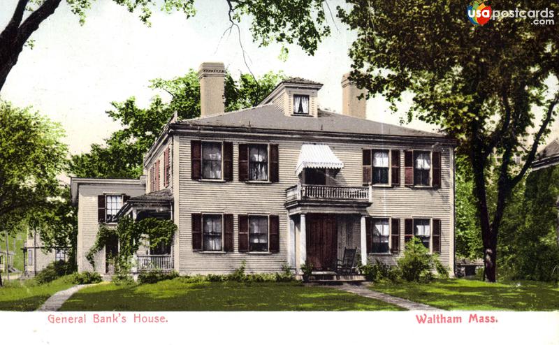 Pictures of Waltham, Massachusetts: General Bank´s House