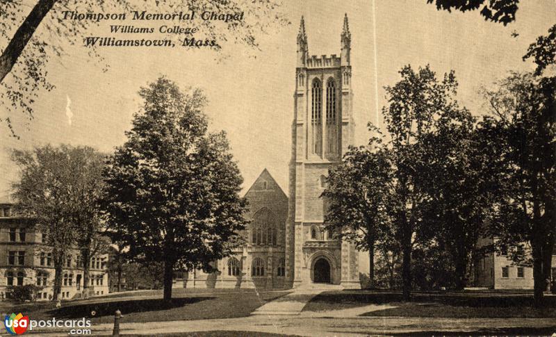 Pictures of Williamstown, Massachusetts: Thompson Memorial Chapel. Williams College