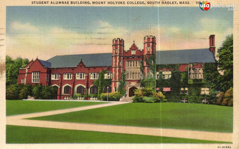 Pictures of South Hadley, Massachusetts: Student Alumnae Building, Mount Holyoke College
