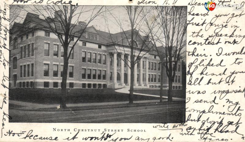 Pictures of Unclassified, Massachusetts: North Chestnut Street School