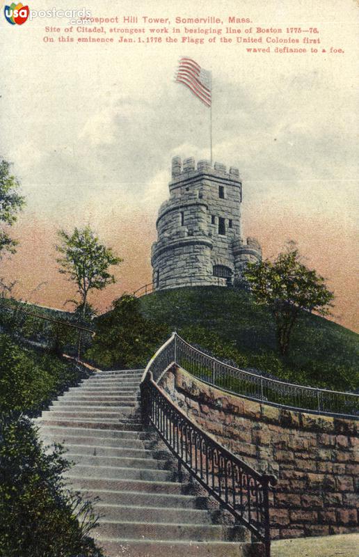 Pictures of Somerville, Massachusetts: Prospect Hill Tower