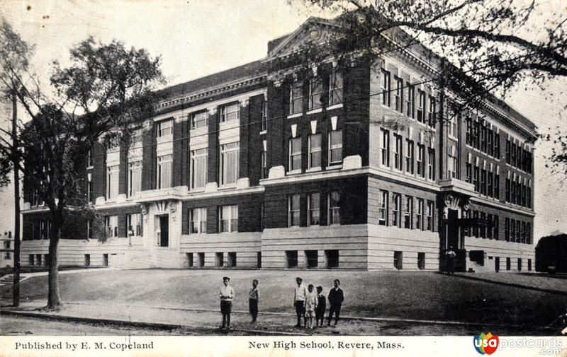 Pictures of Revere, Massachusetts: New High School