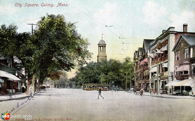 Pictures of Quincy, Massachusetts: City Square