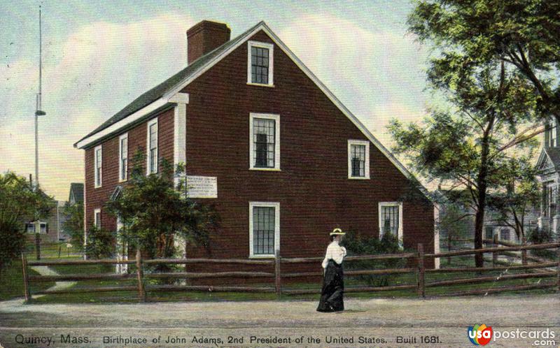 Pictures of Quincy, Massachusetts: Birthplace of John Adams, 2nd President of the United States