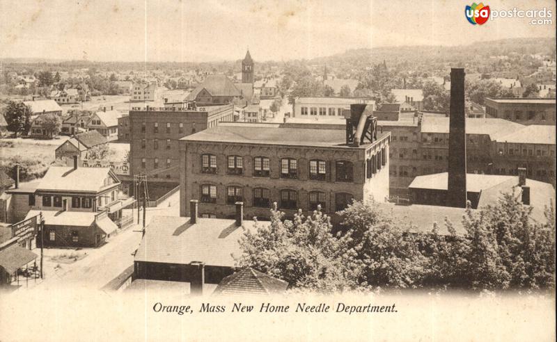 Pictures of Orange, Massachusetts: Orange, Mass New Home Needle Department