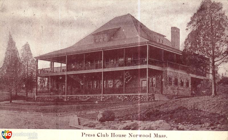 Pictures of Norwood, Massachusetts: Press Club House Norwood, Mass.