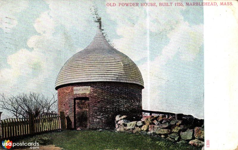 Pictures of Marblehead, Massachusetts: Old Powder House, Built 1755
