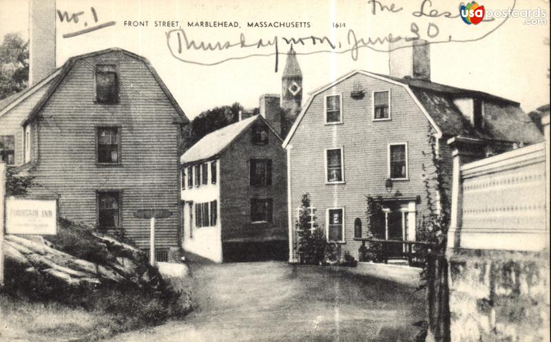 Pictures of Marblehead, Massachusetts: Front Street