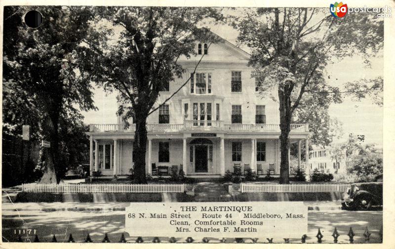 Pictures of Middleboro, Massachusetts: The Martinique. 68 N. Main Street. Route 44