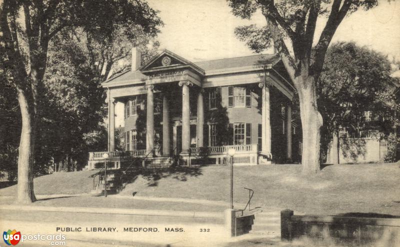 Pictures of Medford, Massachusetts: Public Library