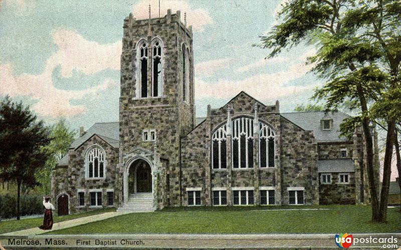 Pictures of Melrose, Massachusetts: First Baptist Church