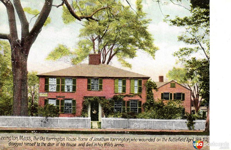 Pictures of Lexington, Massachusetts: The Old Harington House