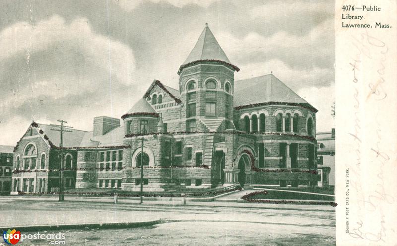 Pictures of Lawrence, Massachusetts: Public Library