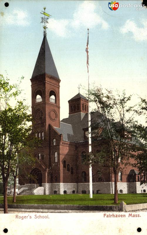 Pictures of Fairhaven, Massachusetts: Roger´s School