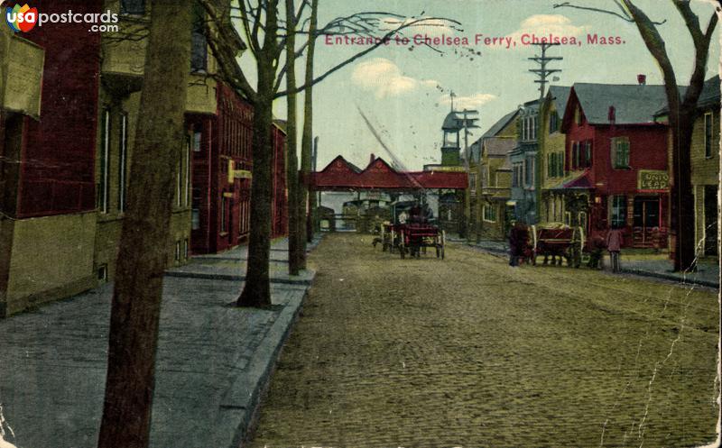 Pictures of Chelsea, Massachusetts: Entrance to Chelsea Ferry