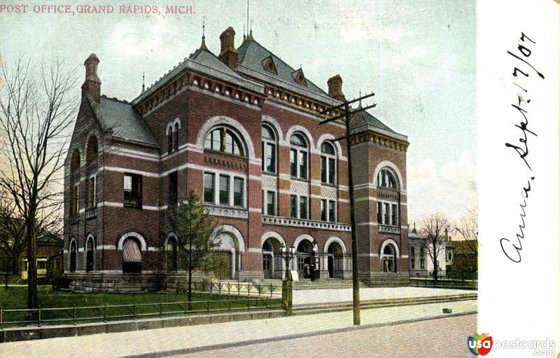 Pictures of Grand Rapids, Michigan: Post Office