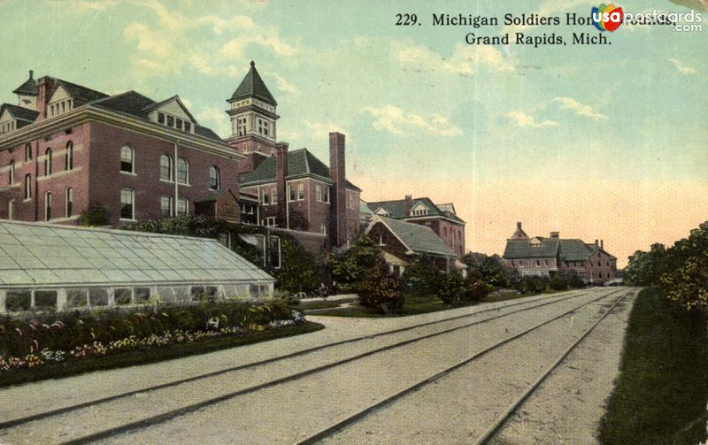 Pictures of Grand Rapids, Michigan: Michigan Soldiers Home Grounds