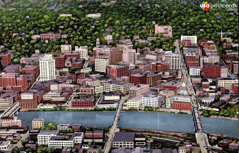 Pictures of Grand Rapids, Michigan: Skyline of Grand Rapids