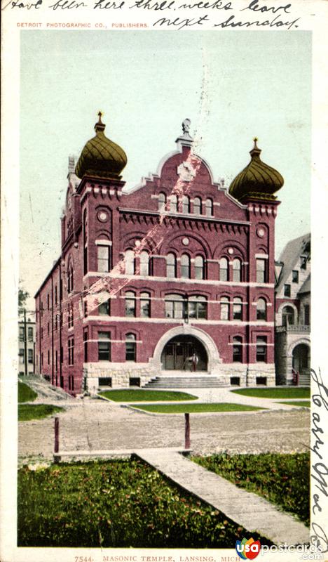 Pictures of Lansing, Michigan: Masonic Temple