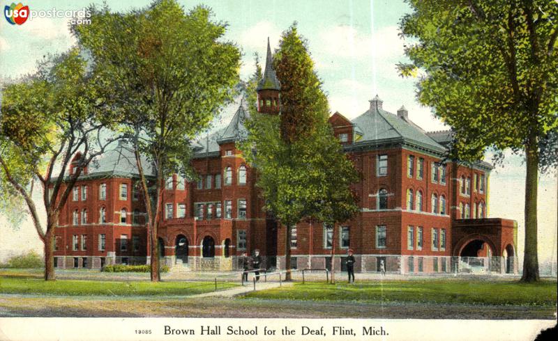 Pictures of Flint, Michigan: Brown Hall School for the Deaf