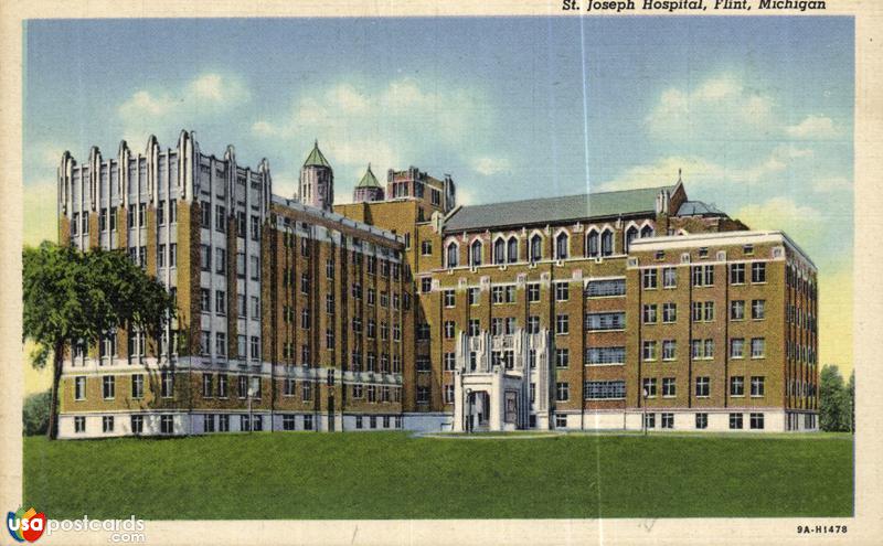 Pictures of Flint, Michigan: St. Joseph Hospital