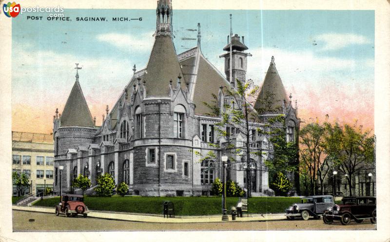 Pictures of Saginaw, Michigan: Post Office