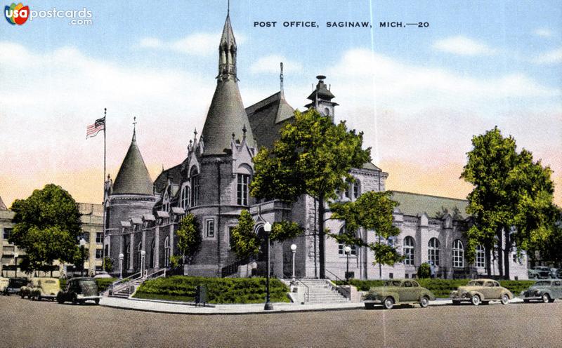 Pictures of Saginaw, Michigan: Post Office