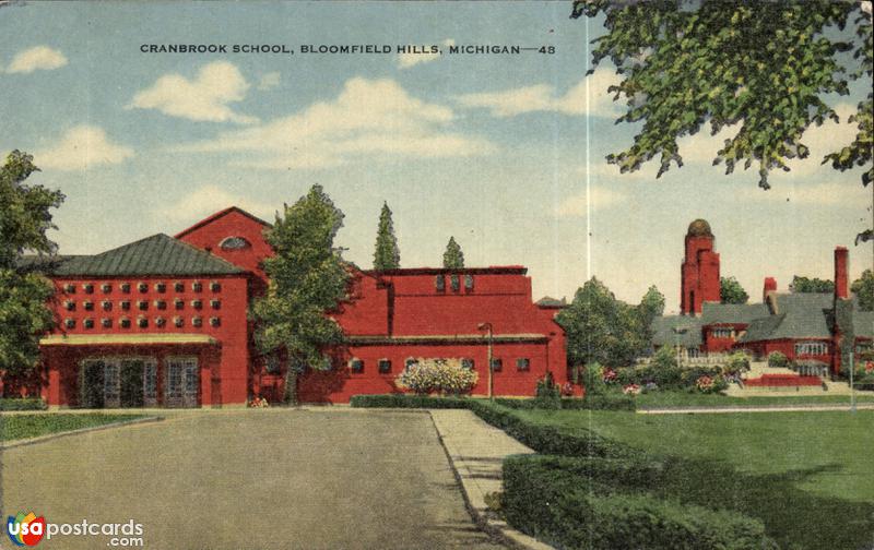 Pictures of Bloomfield Hills, Michigan: Cranbrooks School