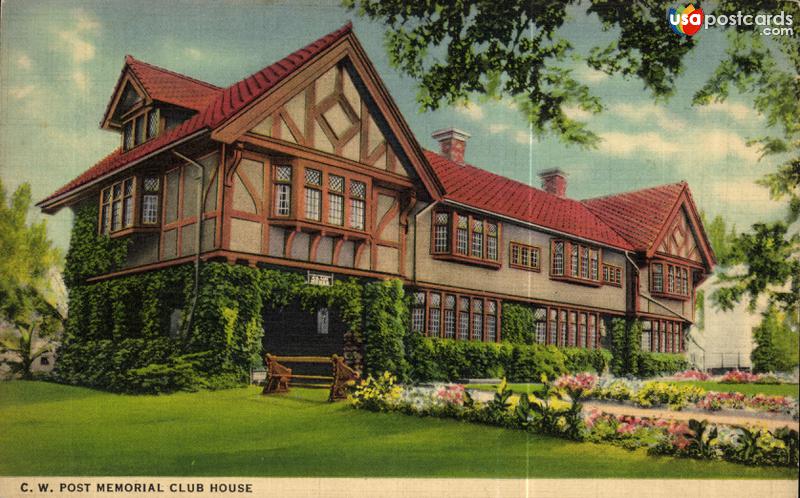 Pictures of Battle Creek, Michigan: C. W. Post Memorial Club House