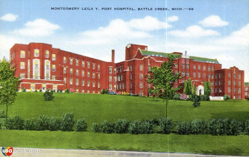 Pictures of Battle Creek, Michigan: Montgomery Leila Y. Post Hospital