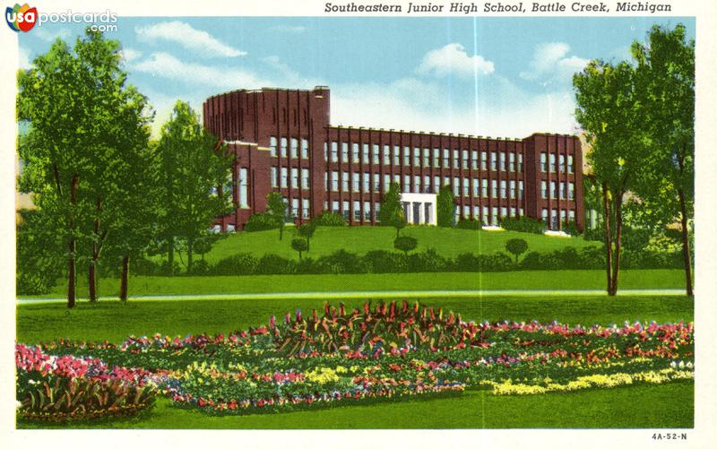 Pictures of Battle Creek, Michigan: Southeastern Junior High School
