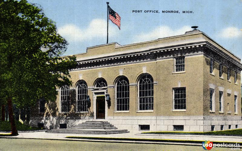 Pictures of Monroe, Michigan: Post Office