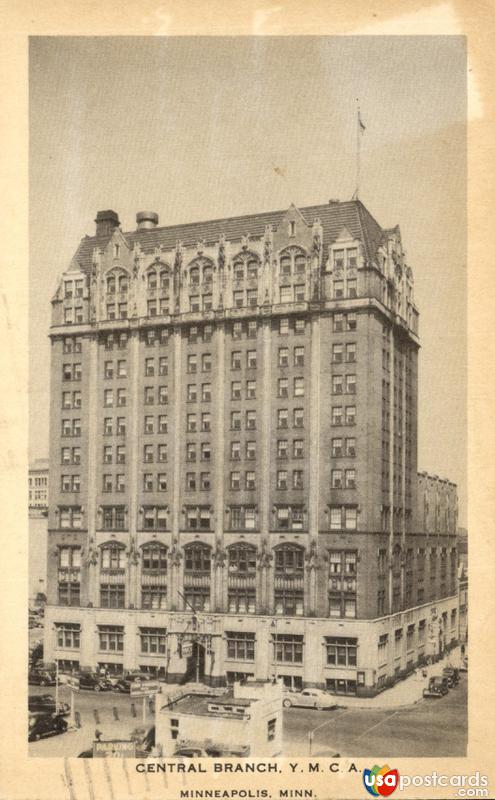 Pictures of Minneapolis, Minnesota: Central Branch Y. M. C. A.