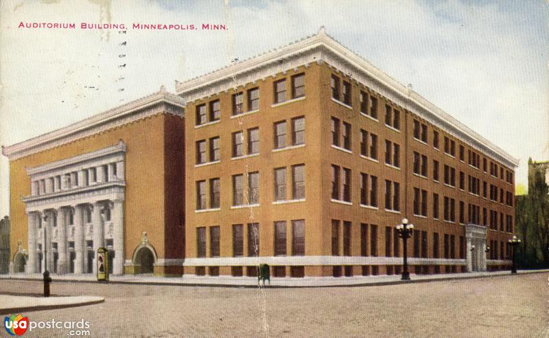 Pictures of Minneapolis, Minnesota: Auditorium Building