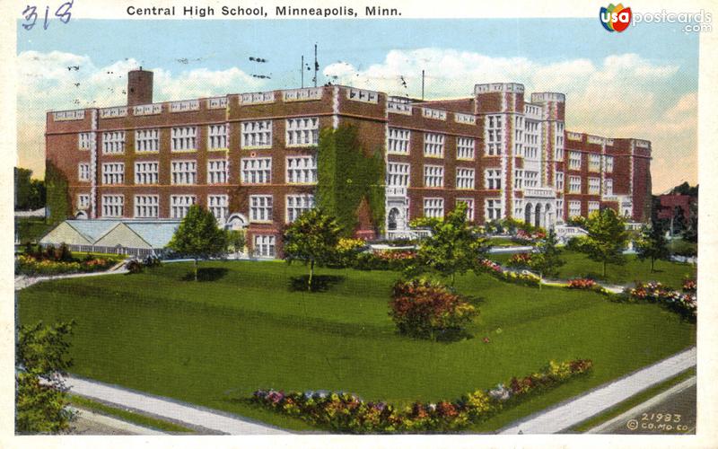 Pictures of Minneapolis, Minnesota: Central High School