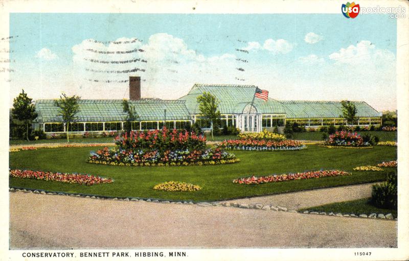 Pictures of Hibbing, Minnesota: Conservatory, Bennett Park